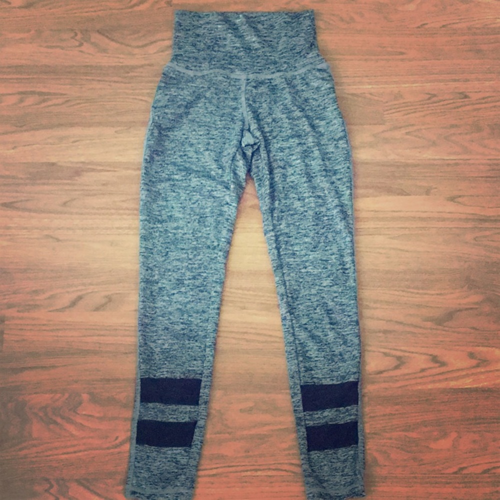 Marled Active Mesh Leggings